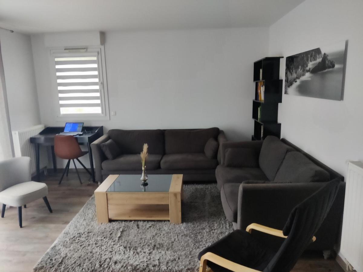 App 5 Pers, Parking, 3Mn Rer A, 40 Mn Du Centre De Paris, Cergy Le Haut Apartment Екстериор снимка